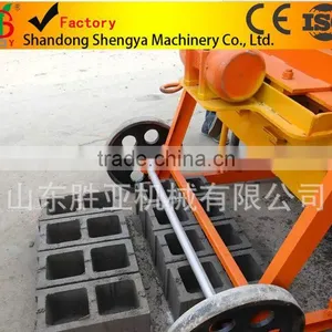 Small Qmy4-45 Movable Brick Block Making Machine,concrete Cutting Machine thumbnail-5