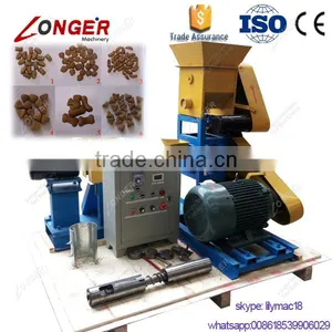 Commercial Automatic Floating Fish Feed Extruding Machine on Sale thumbnail-1
