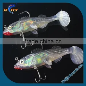 Lead Head Fish With Hook Soft Lure for Sea Fishing thumbnail-1