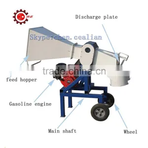 PTO QMJ16 Rotary Firewood Machine Wood Chipper thumbnail-4