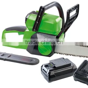 Wintools 36V Cordless Rechargeable Lithium-Ion Battery-Powered 30CM Chainsaw thumbnail-1