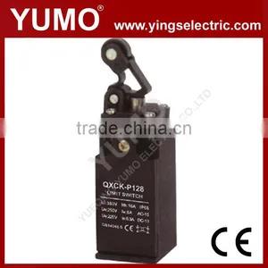QXCK-P128 Thermoplastic Roller Tumbler Directacting Type 1m/s 15 Million Times 30*30*63mm IP65 Limit Switch thumbnail-1