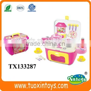 Plastic Kids Play Kitchen Set Cooking Toys for Boys thumbnail-4