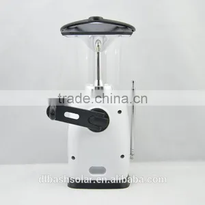 FM Radio Solar Power and Emergency Crank Solar Lantern &solar Charger thumbnail-4