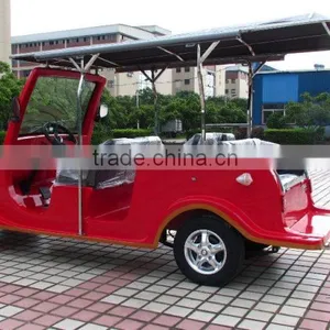 Quality Assured 4 Wheel 4KW Electric Classic Vintage Cart for Golf Course thumbnail-5