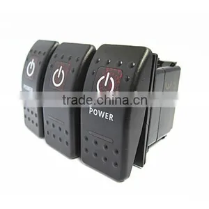 Waterproof Rocker Switch With Neon Light for Car/motorcycle thumbnail-5