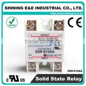 SSR-S10AA CE Power 24VAC Industrial Solid State Relay Manufacture thumbnail-1
