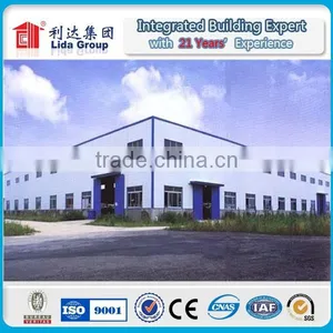 Large Span Prefabricated Building System Hangar Steel Structure thumbnail-2