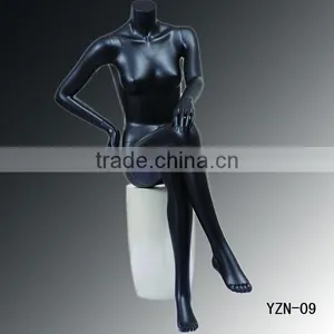 Window Display Black Fashion Sexy Mannequin Headless Female thumbnail-1
