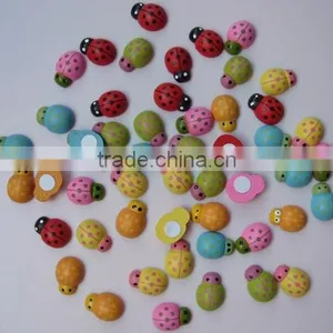 Wooden Ladybird/Ladybug Stick On thumbnail-1