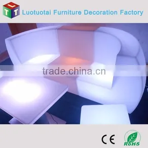Manufacture--2015 New Corner Led Illuminated Sofa/cordless Led Light up Outdoor Furniture With Remote Control thumbnail-1