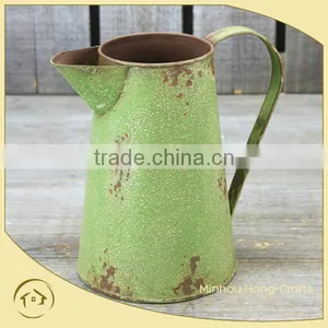 Antique Garden Metal Watering Can Oil Paint Watering Can for Garden thumbnail-1