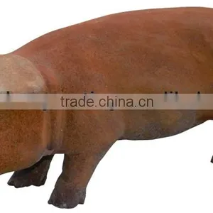 Antique Indoor Decoration Cast Iron Pig thumbnail-1
