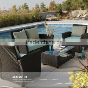 Wholesale Fashion Outdoor Rattan Sofa Set Cheap Rattan Sofa thumbnail-1