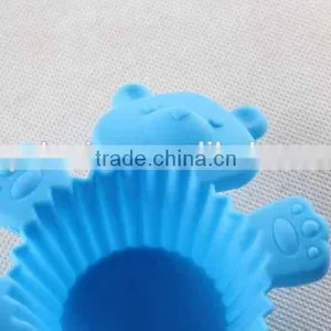 Bear Design Silicone Bakeware/ Mini Cake Mold thumbnail-2