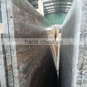 Silver Travertine Slab Silver Grey Travertine Slab Iran Travertine Slab Price thumbnail-5