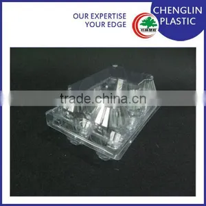 Hot Sale Cheap Transparent Clear 6 Holes Plastic Egg Tray thumbnail-3