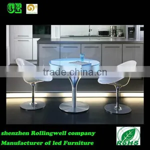 Fancy Rechargeable Multi Color Light Glow LED Furniture 80*80*56cm thumbnail-3