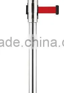 Stainless Steel Queue Stand With Sign Holder thumbnail-1