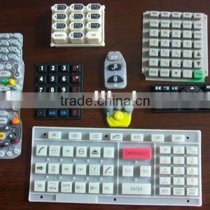 Remote Control Silicone Keypad for Household Appliances thumbnail-1