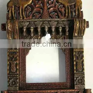 Wooden Decorative Wall Mirror Frame-2 thumbnail-1