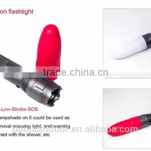 Unique Multi-use Outdoor Camping Tools With Shovel Hoe Hammer Fire Starter Flashlight thumbnail-6