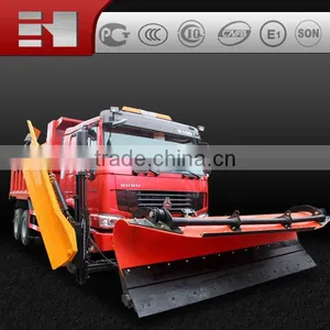 2014 New SINOTRUK HOWO Power Sweeper Snow 336HP for Sale thumbnail-1