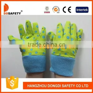 DDSAFETY 2017 Green Kids Safety Gloves thumbnail-1