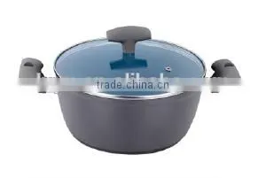 16cm Eco Friendly Forged Aluminum Nonstick Sauce Pot thumbnail-1