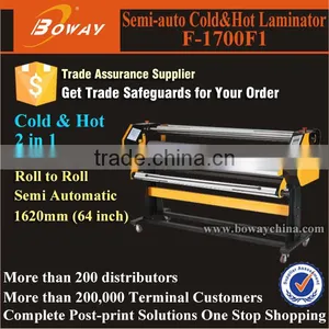 Steadily Pressure System Accurate Semi-auto Hot and Cold Lamination Machine thumbnail-1