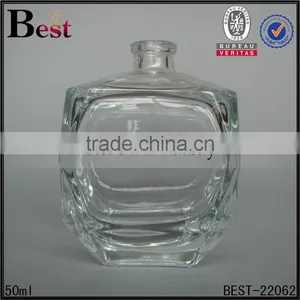 2017 Hot New Products 50ml Elegant Glass Bottle Custom Shape Perfume Glass Bottle Custom Shape thumbnail-1