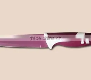 2015 Color Nonstick Kitchen Knife Set With Clear Acrylic Block,Steak Knives thumbnail-5