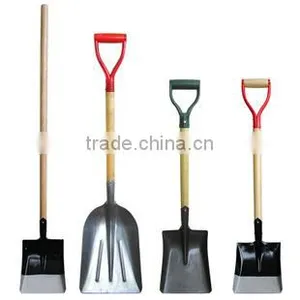 High Quality Low Price Wooden Handle Steel Shovel S503 thumbnail-6