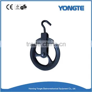 300mm Black Wire Rope 300kg Pulley Block thumbnail-3