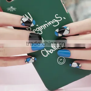 Imported ABS Material Factory Supply Decorated Nail Tips thumbnail-2