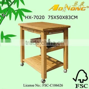 Natural Kitchen Bamboo Dining Car thumbnail-1