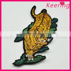 Fashion Custom Tiger Embroidery Patch for Decoration WEF-238 thumbnail-1
