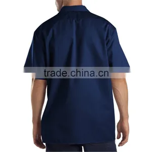 Direct Factory Wholesale Custom Black Mens Work Shirts for Men thumbnail-5