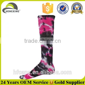 Tie Dye Socks Custom Random Dyeing Socks, Pad-roll Dyed Socks thumbnail-6