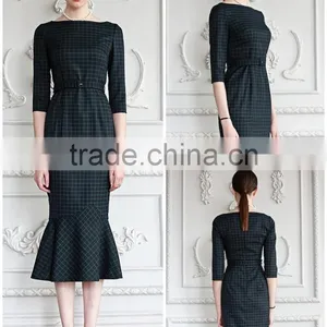 Fashion Design Ladies Elegent Fishtail Long Dress thumbnail-4
