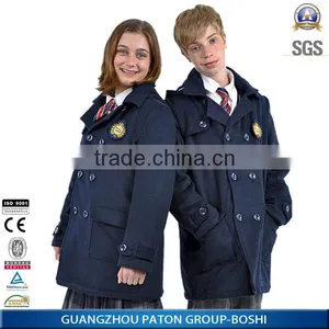 School Uniform Kids Fleece Water Resistant Jackets for Kid thumbnail-2
