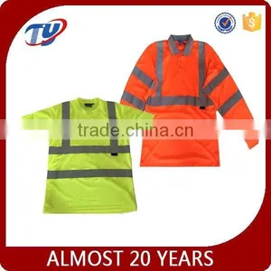201506240825 High Visibility Polo T-shirt thumbnail-1