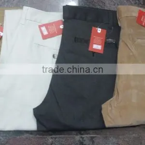 Cotton Stretched Skinny Mens Khaki Pant and Trouser thumbnail-3