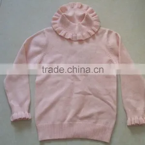 Multi Stringy Selvedge Girls' Korean Pullover Pattern Knitwear Women Manufacturer (BKN5266) thumbnail-1