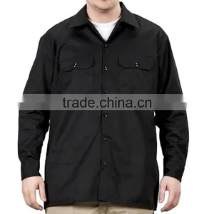 OEM Comfortable Summer Plus Size Short Sleeve Workwear Uniforms For Mechanical Workshop Made In Hebei Baoding thumbnail-2