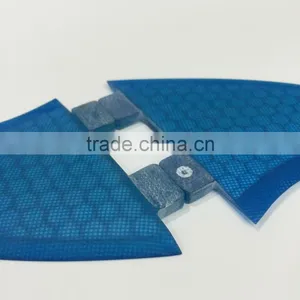 Quilhas FCS G5 Fin Blue Fiberglass Fins Customized Color Fin thumbnail-4