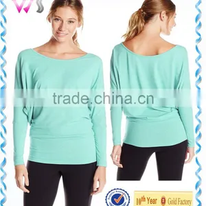 Crew Neck Plain Shirt for Women Latest Design Sweatshirt thumbnail-3