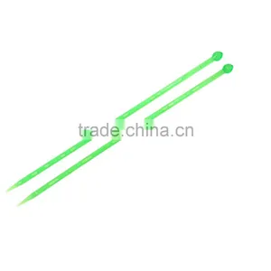 Charmkey Wholesale Knitting Needle 2pcs per Pair Single Ponit Staright Plastic Needlework thumbnail-2