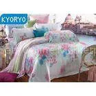Queen Breathable Floral Bedding Sets thumbnail-1