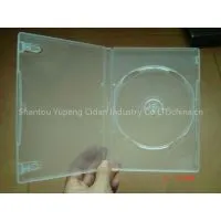 Коробка для DVD, ящик для DVD, чехол для DVD 14 мм однокамерный прозрачный (YP-D801Y) thumbnail-1